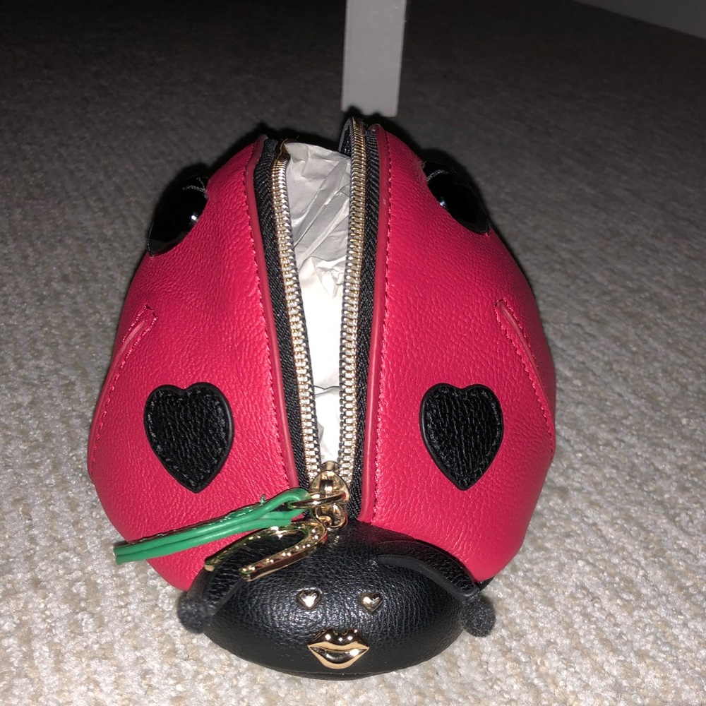 Betsey Johnson Ladybug Wristlet Purse